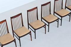 Helge Sibast Helge Sibast model 422 dining chairs in rosewood Denmark 1960 - 3713466