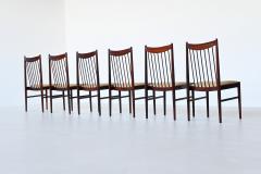 Helge Sibast Helge Sibast model 422 dining chairs in rosewood Denmark 1960 - 3713470