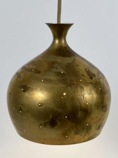 Helge Zimdal Elegant Brass Pendant Lamp L ken by Helge Zimdal for Falkenbergs Sweden 1960s - 4541145