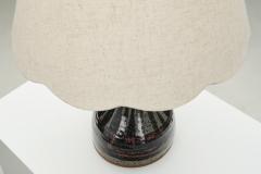 Helle Allpass Glazed Table Lamp by Helle Allpass for Tr r d Denmark ca 1960s - 4482032