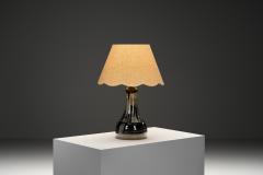 Helle Allpass Glazed Table Lamp by Helle Allpass for Tr r d Denmark ca 1960s - 4483209