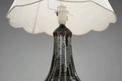 Helle Allpass Glazed Table Lamp by Helle Allpass for Tr r d Denmark ca 1960s - 4483215