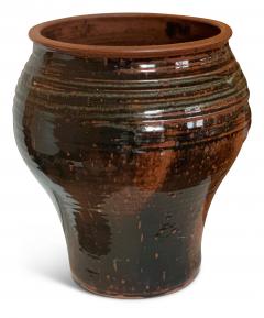 Helle Allpass Large Vase with Black Glaze by Helle Allpass - 1550580