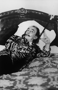 Helmut Newton Salvador Dali in The Hotel Meurice Paris 1973 - 500081