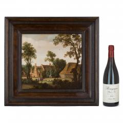 Hendrick Bloemaert 17th century Dutch School oil landscape with a farmhouse and animals - 4448616