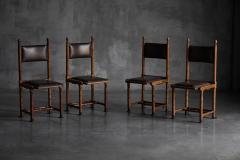 Hendrik Berlage Arts Crafts Chairs by H P Berlage Netherlands Early 20th Century - 4557542