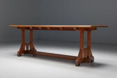 Hendrik Berlage Pine Dining Table in the Style of Hendrik Berlage 1920s - 2764935