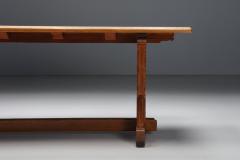 Hendrik Berlage Pine Dining Table in the Style of Hendrik Berlage 1920s - 2764982