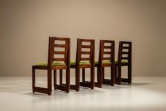 Hendrik Wouda Set of Four The Hague School Dining Room Chairs in the Style of Wouda - 4485049