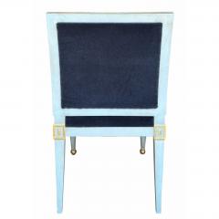 Hendrix Allardyce Venetian Style Armchair W Mohair 1 of 2 Available - 4690240