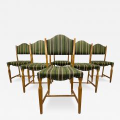 Henning Kjaernulf 1960s Set of 6 Dining Chairs by Henning Kjaernulf - 3281703