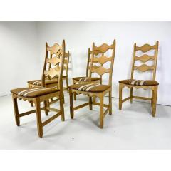 Henning Kjaernulf 1970s Set of Six Henning Kjaernulf Dining Chairs - 3356716