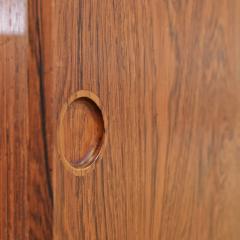 Henning Kjaernulf Credenza in Brazilian Rosewood with Inset Pulls 1960s Signed  - 1856820