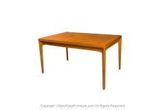 Henning Kjaernulf Danish Teak Large Extendable Draw Leaf Dining Table - 2964505