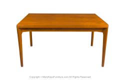 Henning Kjaernulf Danish Teak Large Extendable Draw Leaf Dining Table - 2964506