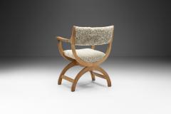 Henning Kjaernulf Henning Kj rnulf Oak Kurul Chair for EG Kvalitetsm bel Denmark 1960s - 2474829