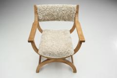 Henning Kjaernulf Henning Kj rnulf Oak Kurul Chair for EG Kvalitetsm bel Denmark 1960s - 2474831