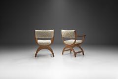 Henning Kjaernulf Henning Kj rnulf Oak Kurul Chairs for EG Kvalitetsm bel Denmark 1960s - 2592939