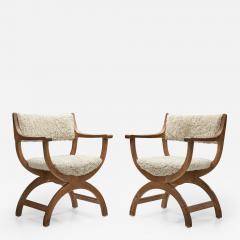 Henning Kjaernulf Henning Kj rnulf Oak Kurul Chairs for EG Kvalitetsm bel Denmark 1960s - 2596411