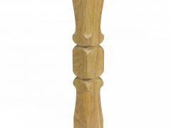 Henning Kjaernulf Henning Kj rnulf Scandinavian Solid White Oak Round Dining Table with Leaves - 4602942