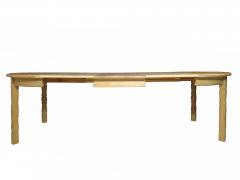 Henning Kjaernulf Henning Kj rnulf Scandinavian Solid White Oak Round Dining Table with Leaves - 4602947