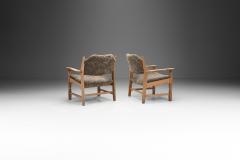Henning Kjaernulf Henning Kj rnulf Solid Oak Armchairs for EG Kvalitetsm bel Denmark 1960s - 2423823