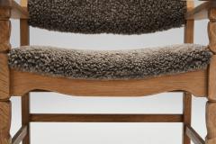 Henning Kjaernulf Henning Kj rnulf Solid Oak Armchairs for EG Kvalitetsm bel Denmark 1960s - 2423827