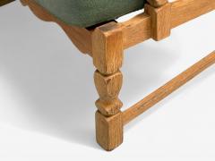 Henning Kjaernulf Henning Kjaernulf Danish Modern Oak Fabric Denmark 1940s - 4196467