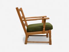 Henning Kjaernulf Henning Kjaernulf Danish Modern Oak Fabric Denmark 1940s - 4196468