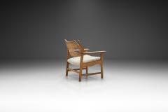 Henning Kjaernulf Henning Kjaernulf Razorblade Armchair with Sheepskin Denmark 1960s - 2585332