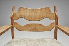 Henning Kjaernulf Henning Kjaernulf Razorblade Armchair with Sheepskin Denmark 1960s - 2585334