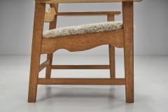 Henning Kjaernulf Henning Kjaernulf Razorblade Armchair with Sheepskin Denmark 1960s - 2585337