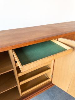 Henning Kjaernulf Oak and Brass Sideboard by Henning Kj rnulf Denmark 1970s - 4283612