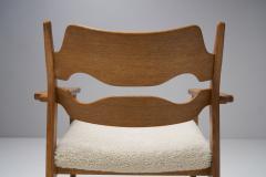 Henning Kjaernulf Razor Blade Armchair by Henning Kj rnulf for EG Kvalitetsm bel Denmark 1960s - 1945265