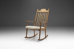 Henning Kjaernulf Razorblade Rocking Chair by Henning Kj rnulf for EG M bler Denmark 1960s - 2553388