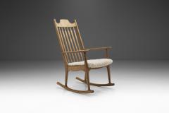 Henning Kjaernulf Razorblade Rocking Chair by Henning Kj rnulf for EG M bler Denmark 1960s - 2553389