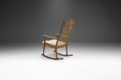 Henning Kjaernulf Razorblade Rocking Chair by Henning Kj rnulf for EG M bler Denmark 1960s - 2553390