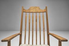 Henning Kjaernulf Razorblade Rocking Chair by Henning Kj rnulf for EG M bler Denmark 1960s - 2553392