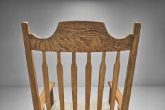 Henning Kjaernulf Razorblade Rocking Chair by Henning Kj rnulf for EG M bler Denmark 1960s - 2553396