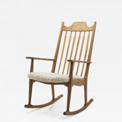 Henning Kjaernulf Razorblade Rocking Chair by Henning Kj rnulf for EG M bler Denmark 1960s - 2565154