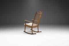 Henning Kjaernulf Razorblade Rocking Chair by Henning Kj rnulf for EG M bler Denmark 1960s - 2856982