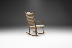 Henning Kjaernulf Razorblade Rocking Chair by Henning Kj rnulf for EG M bler Denmark 1960s - 2856983