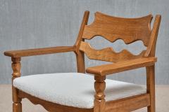 Henning Kjaernulf Set Of Four Henning Kj rnulf Razorblade Armchairs EG M bler Denmark 1960s - 4356155