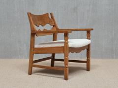 Henning Kjaernulf Set Of Four Henning Kj rnulf Razorblade Armchairs EG M bler Denmark 1960s - 4356156