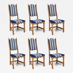 Henning Kjaernulf Set of 6 Henning Kj rnulf Oak Dining Chairs Nyrup M belfabrik Denmark 1960s - 4447186
