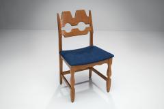 Henning Kjaernulf Set of 6 Razorblade Dining Chairs by Henning Kjaernulf Denmark 1960s - 1849451
