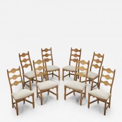 Henning Kjaernulf Set of Eight Razorblade Chairs by Henning Kj rnulf Denmark 1960s - 2796003