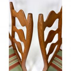 Henning Kjaernulf Set of Four Dining Chairs by Henning Kjaernulf - 4809366