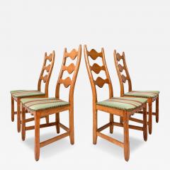 Henning Kjaernulf Set of Four Dining Chairs by Henning Kjaernulf - 4812858