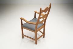 Henning Kjaernulf Set of Seven Oak Dining Chairs by Henning Kj rnulf Denmark 1960s - 2977480